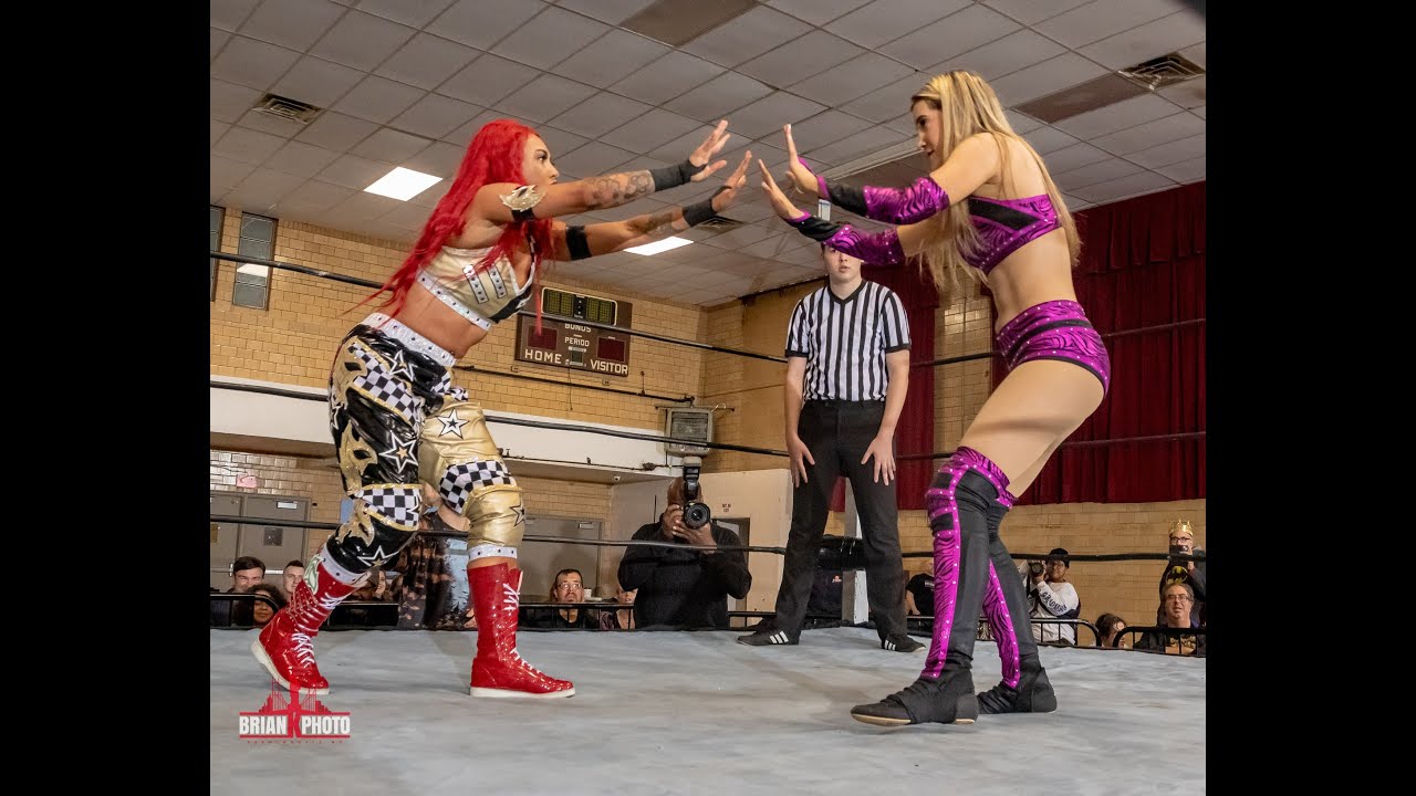 [INTERGENDER WRESTLING] Miranda Alize & Smiley v Zayda Steel & Dexter ...