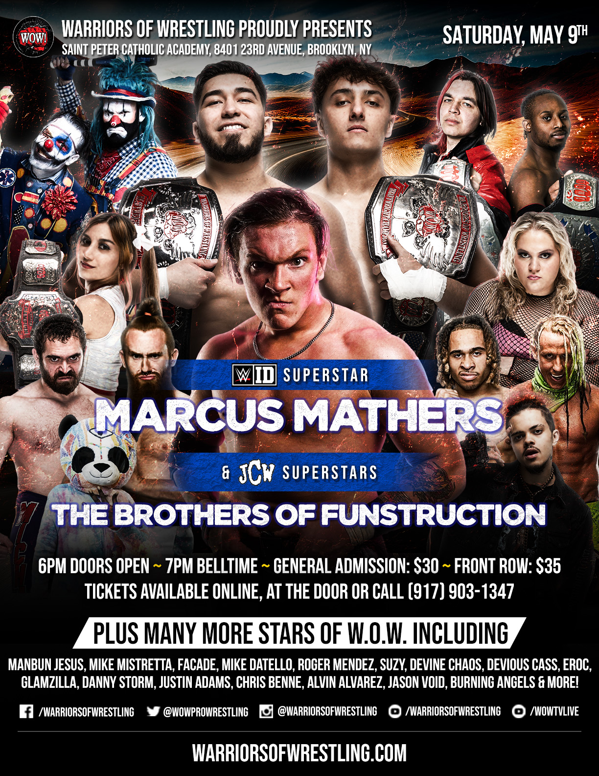 Full Throttle 2026 – Front Row – Warriors of Wrestling