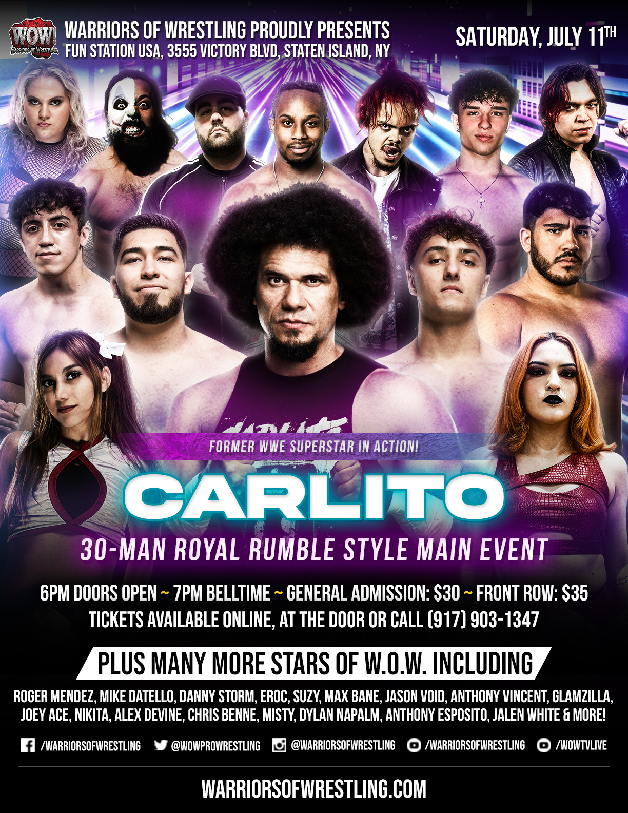 Ultimate Survival 2026 – General Admission – Warriors of Wrestling